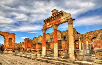 Visite audioguidée de Pompéi, Herculanum et Vésuve au départ de Pompéi